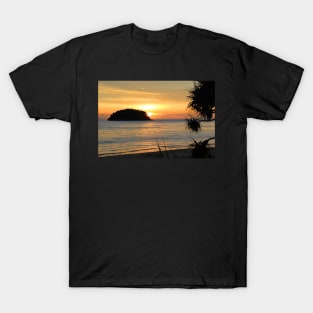 Sunset on Kata Beach, Phuket, Thailand T-Shirt